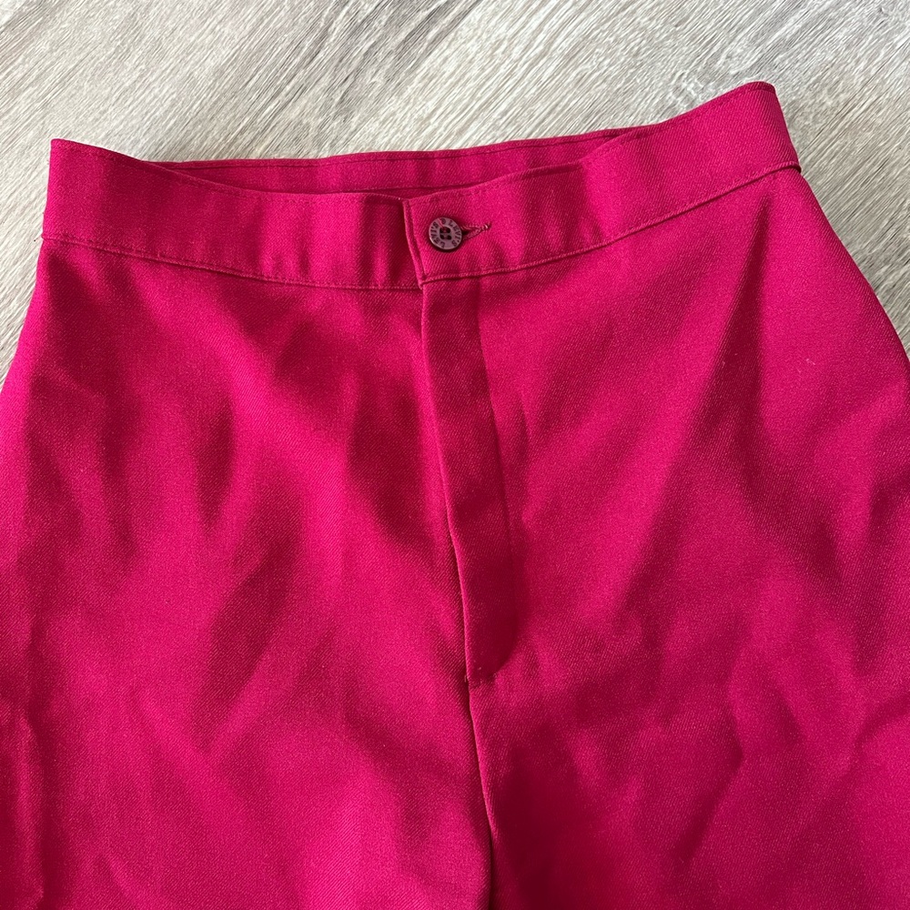 Vintage Levi’s 531 Women’s Slack Pants Red Size 10 - Picture 2 of 7